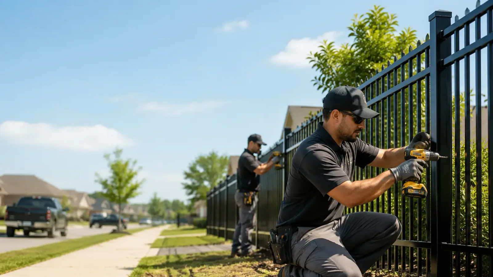 Metal Fence Installation in Karthaus, PA
